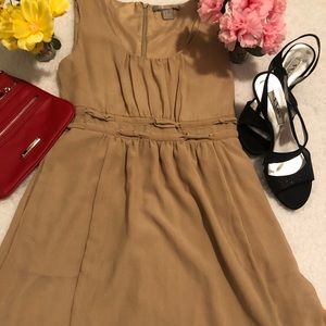 Women’s beige mini dress